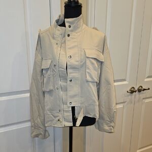 Crescent Women's Tan Utility Jacket